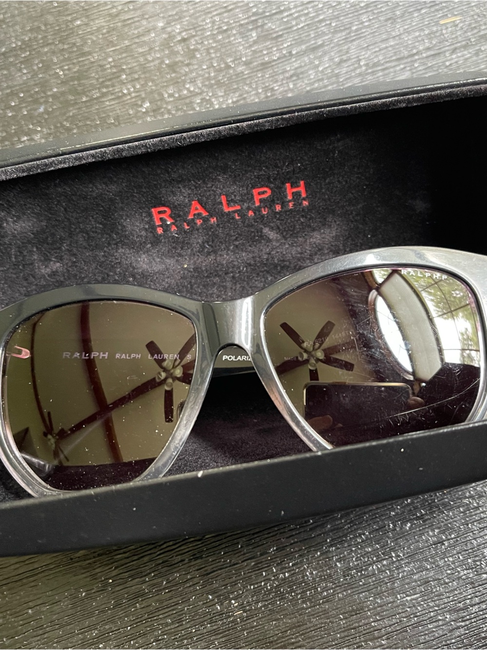 Ralph Lauren Black polarized Sunglasses